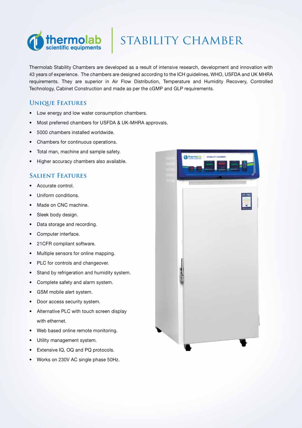 Tủ ổn định Thermolab