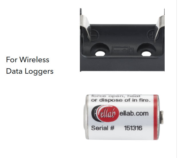 Pin Ellab data logger