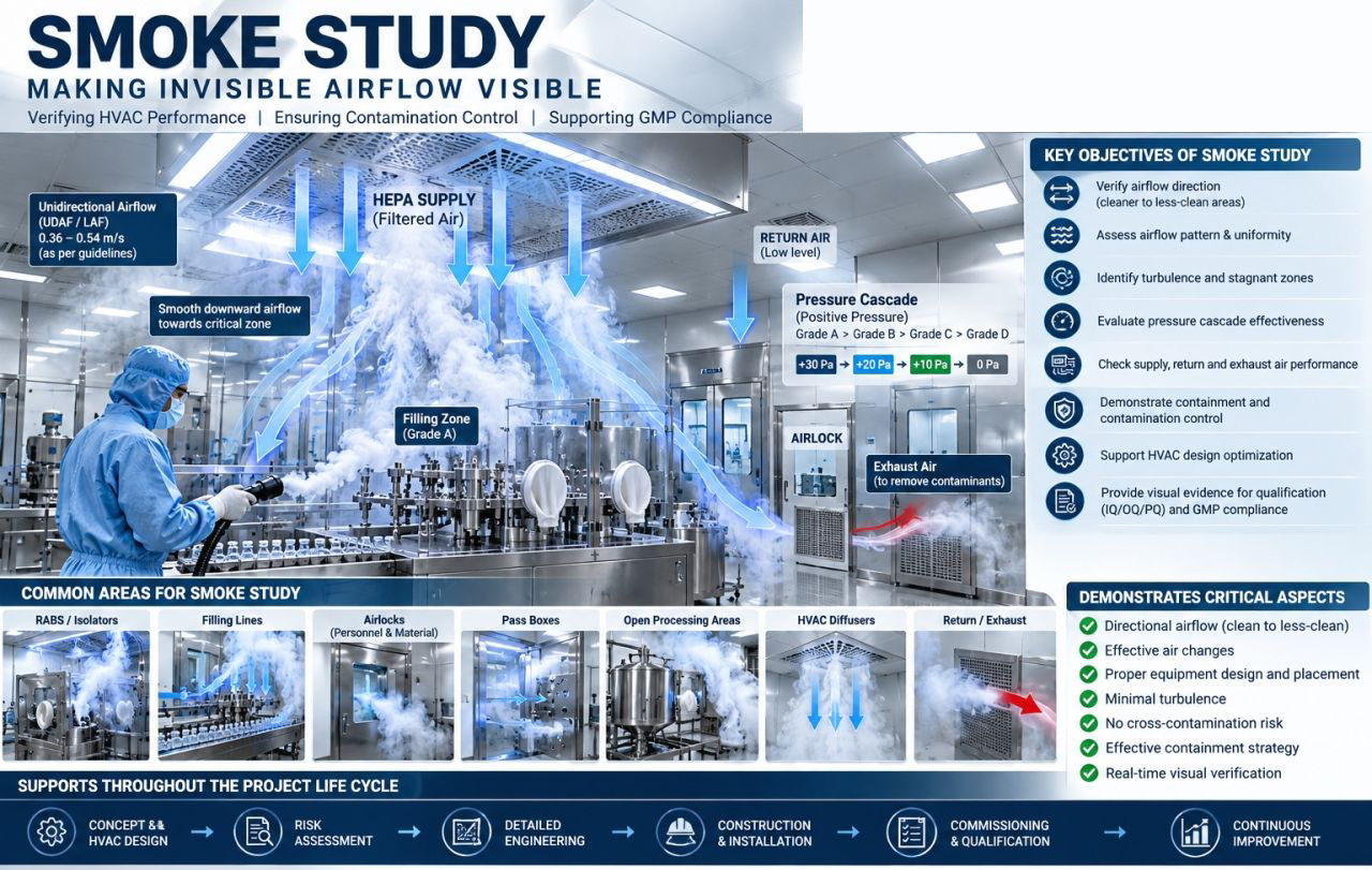 Smoke Visualization Study, Airflow Visualization Study